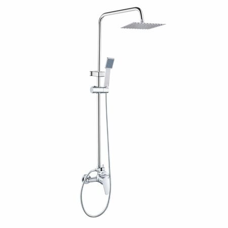 Grifería De Ducha Gadnic Duchador Cromado