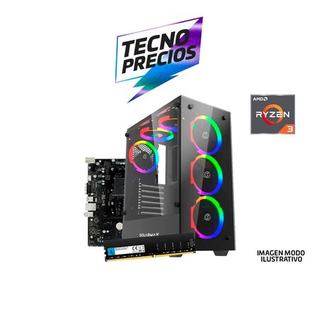 PC GAMER RYZEN 3 5300G DDR4 8GB SSD 256GB "SE ENTREGA CON SISTEMA"