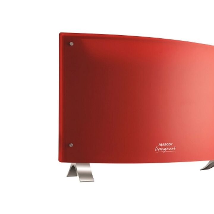 Calefactor Eléctrico Convector Peabody Pe-vqd20 Rojo 220v - Vista 8