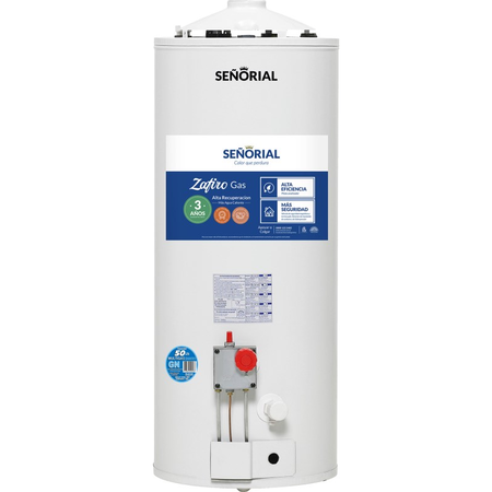 Termotanque Multigas Senorial Tsz 50 Linea Zafiro 50 Lts
