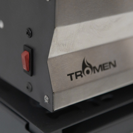 Parrilla electrica Tromen E480 con Dimmer con base