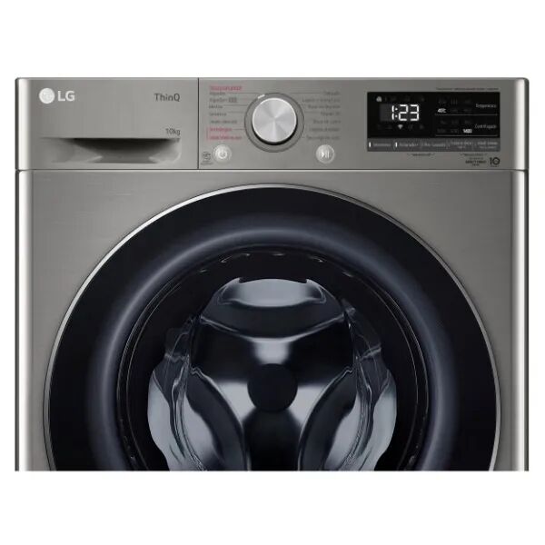 Lavarropas LG WM10VVC4S6 10kg 1400RPM Inverter Gris AI DD - Vista 6