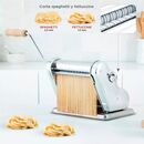 Maquina Pastalinda Clasica 200 Cromada 20cm Pastas Fideos - Miniatura 3