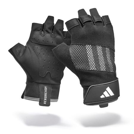 Guantes de Entrenamiento Performance Gris Adidas Fitness