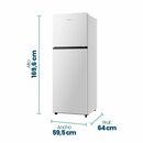 Heladera Philco Top Mount No frost Inverter 324L Blanco - - Miniatura 3