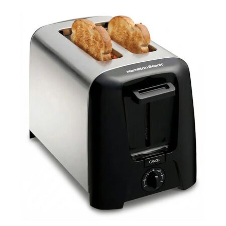 Tostadora Hamilton Beach 22614VAR Acero Inoxidable 2 rodajas 750W 7 niveles