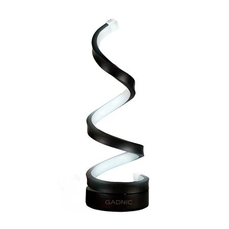 Lámpara De Mesa Gadnic Velador LED Espiral Regulable