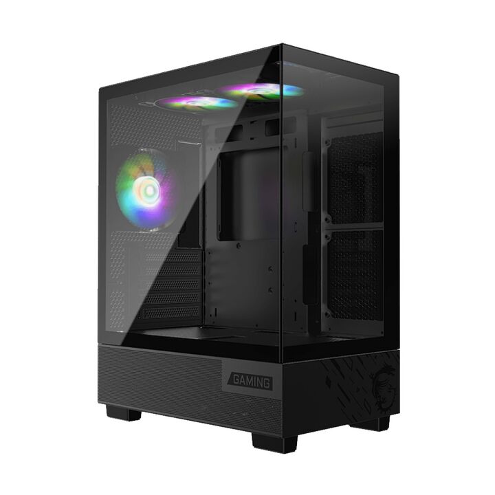 Gabinete MSI Pag Pano M110A Fan RGB Negro - Vista 1