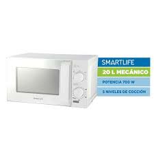 MICROONDAS SMARTLIFE MWO20MMW 20L MANUAL 700W BLANCO - 4609368 