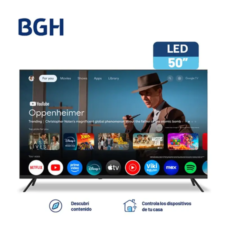 Smart Tv Led Bgh 50 Pulgadas Uhd B5026Us6G