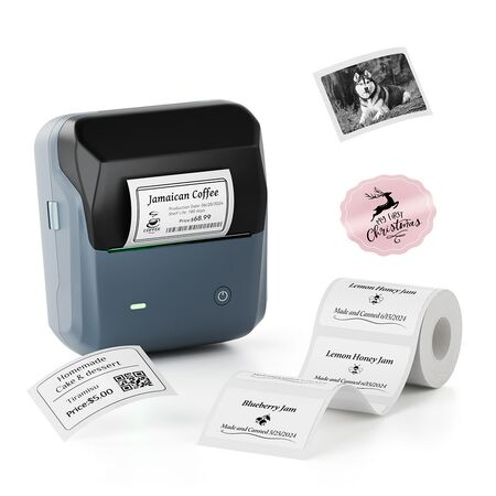 Impresora Térmica Niimbot B31 Etiquetas Adhesivas Bluetooth (Azul)
