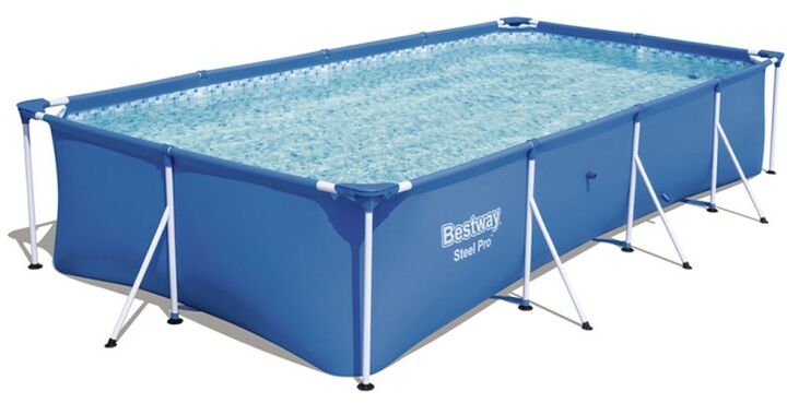Pileta Estructural Rectangular Bestway Steel Pro 8316 Litros - Vista principal