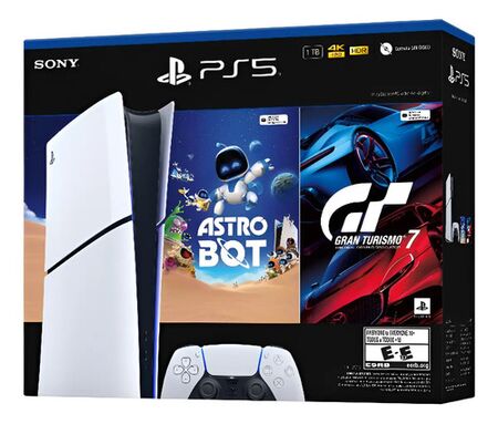 Consola Playstation 5 Slim Digital + Juegos 