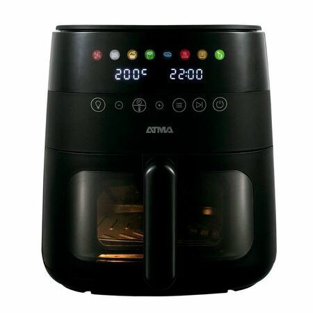 Freidora De Aire ATMA FR246ABP 6LTS Digital Con Visor Negra