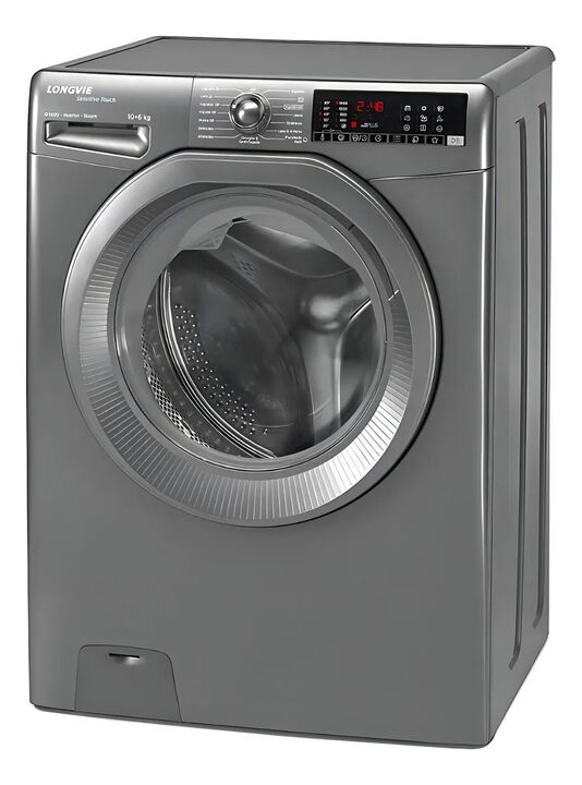 Lavasecarropas Automático Longvie L3d41066dmbr 10/6kg 1400rpm Gris - Vista 2