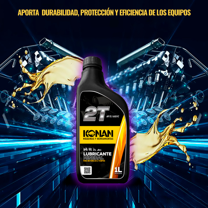 Konan Aceite 2 T Motosierra Desmalezadora 1l 10603 - Vista 8