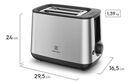 Tostadora Electrica Electrolux Ets25 7 Niveles Acero Inox - Plateado - Miniatura 4