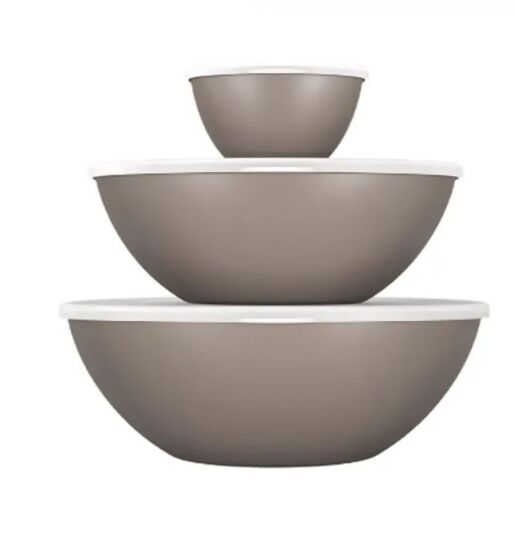 Set De Contenedores Hermeticos 250Ml. 2.5L. 3.5L. Warm Grey Coza 992611007 - Vista principal