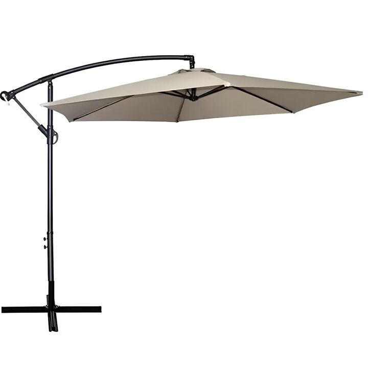 Sombrilla Avelino Lateral 3mts.Acero.Beige.C|maniv - Vista principal