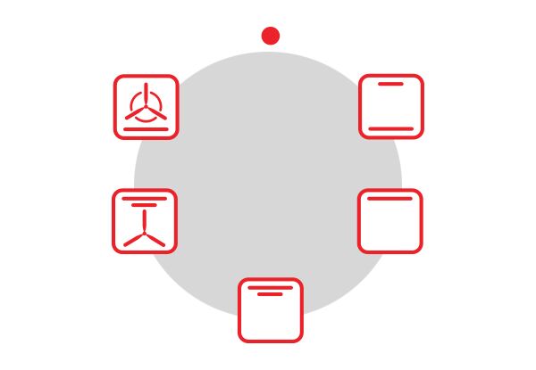 Horno electrico LONGVIE HE1500X acero inox empotrable - Vista 3