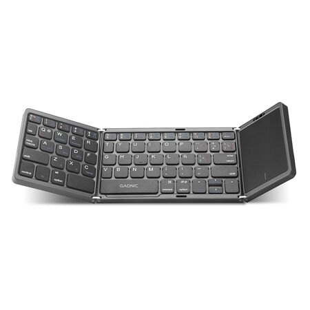 Teclado Inalámbrico Gadnic Plegable con Touchpad Compatibilidad Universal