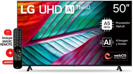 Smart Tv Lg 50 Pulgadas 4K Ultra Hd 50Ur8750Ps
