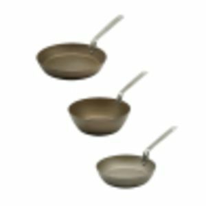 Sartenes de hierro Kankay N25 + N22 + N20 Lite Curadas