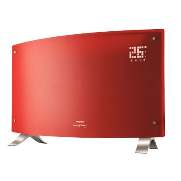 Calefactor Eléctrico Convector Peabody Pe-vqd20 Rojo 220v - Vista 4