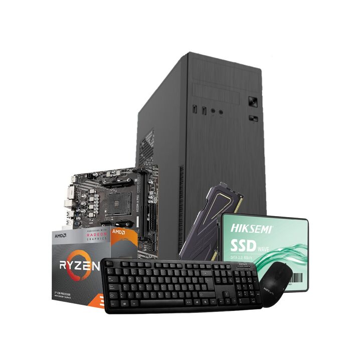 Pc Kelyx AMD Ryzen 3 3200G 8 Gb SSD 480 Gb FreeDos - Vista principal