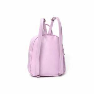 Mochila Infantil Trendy Jardín Frase violeta