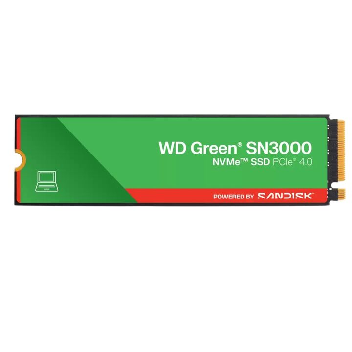 Disco SSD M.2 Western Digital 1Tb Green SN3000 NVMe - Vista principal