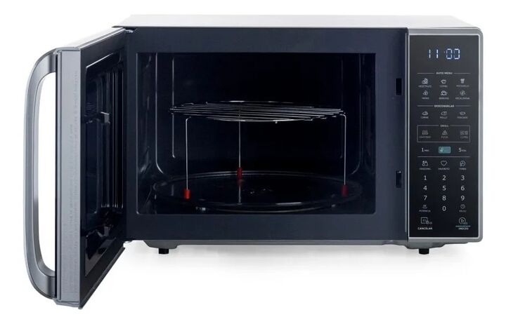 Microondas Grill Bgh B223ds20i Plata 23 Litros Digital - Vista 7