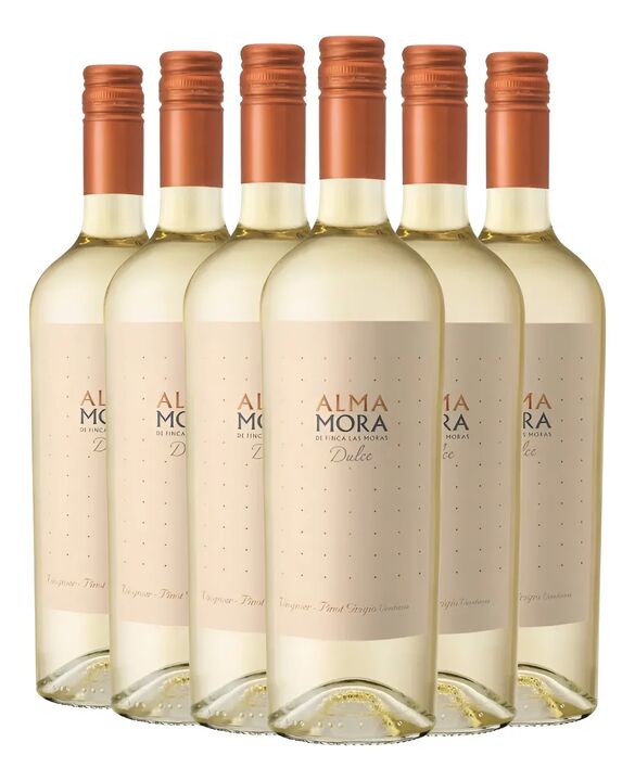 Vino Alma Mora Viogner Dulce - Pack x 6 - Vista 2