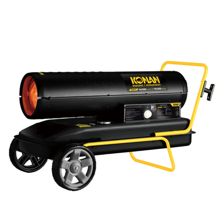 Calefactor Cañon Konan Industrial Diesel Kerosene 44000k/cal