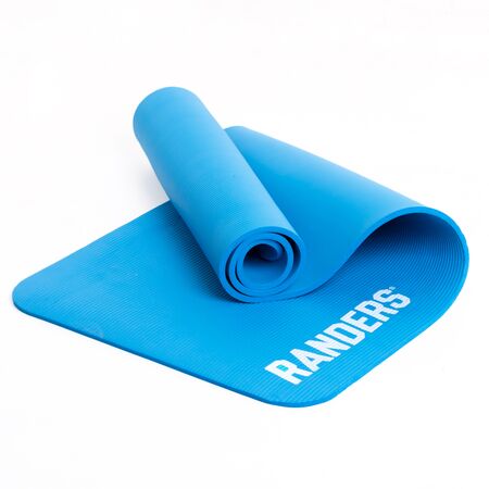 Mat de entrenamiento colchoneta 1cm con bolso ARG-031 Azul