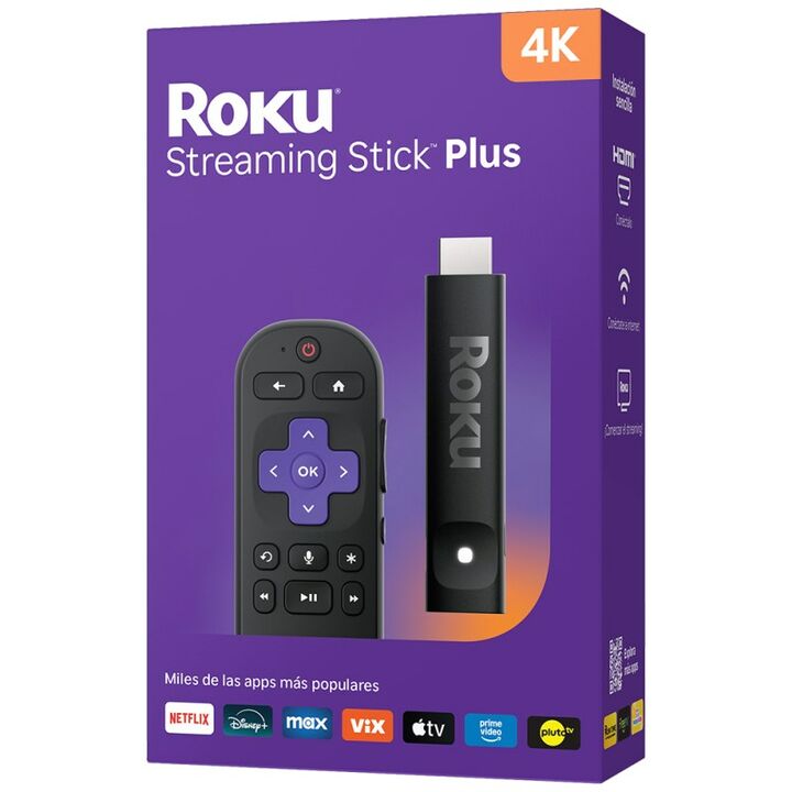 Roku Streaming Stickt Plus 3830Mx 2025 - Vista principal