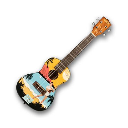 Ukelele UKADELIC by Kala KALA-LTP-C-EBH ELVIS