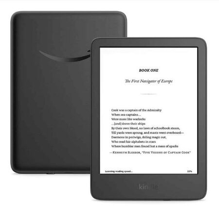 TABLET E-READER AMAZON KINDLE GEN 11 2024, 16GB, BLACK (B0CNV9F72P) UPC: 840414634886