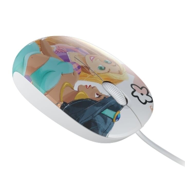 MOUSE XTECH XTM-D406PS DISNEY PRINCESAS CON CABLE USB - Vista 4