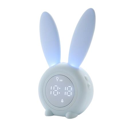 Despertador y Luz de Noche Conejo Gadnic con Pantalla Digital