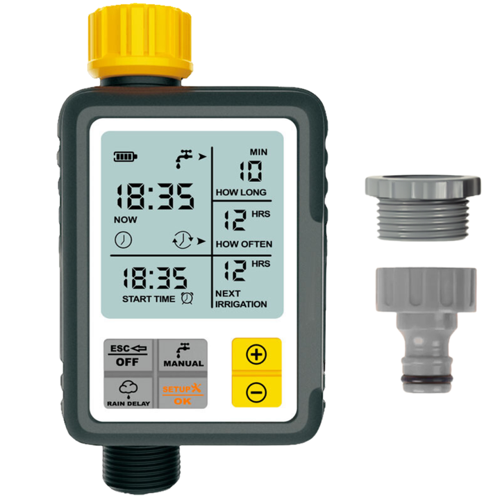 Timmer / Temporizador Digital para Riego 3/4" Konan - Vista 1