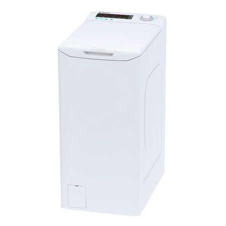 Lavarropas Candy CSTG 47TM41-12 carga superior 7Kg 1400 RPM Blanco Inverter