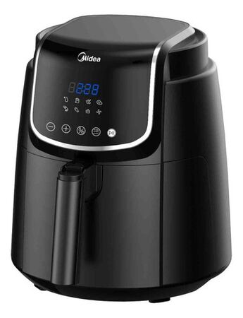Freidora Sin Aceite Digital Midea 4 Lts Color Negro AF.D140BAR1