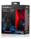 Auriculares Gamer Argomtech Combat Hs46 Arg-hs-2846bk Cable - Miniatura 5