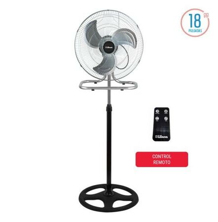 VENTILADOR LILIANA 3 EN 1 VP18R ASPAS METÁLICAS CON CONTROL REMOTO