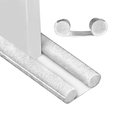 Zócalo Burlete Blanco Gadnic Doble Bajo Puerta