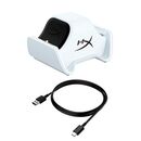 Base Cargadora HyperX ChargePlay Duo PS5 White - Miniatura 1