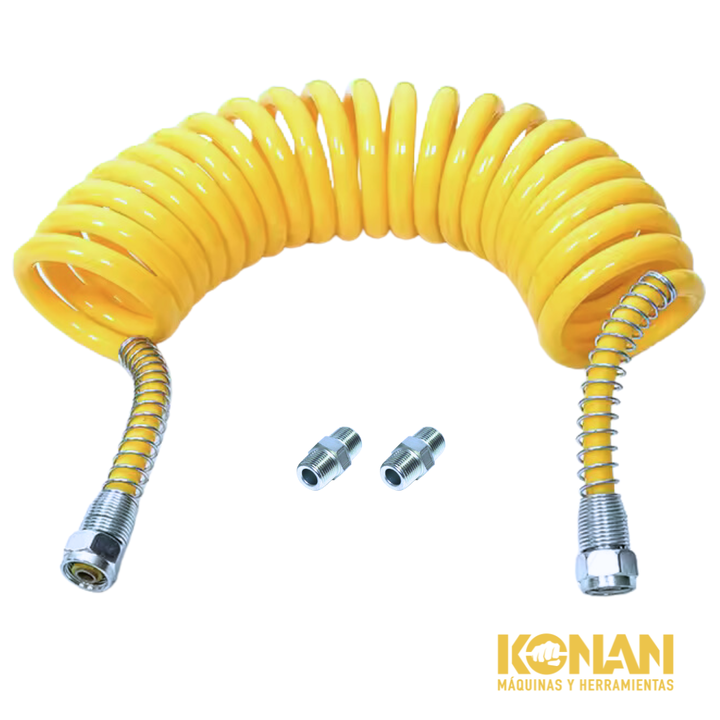 Konan Manguera Espiralada Para Compresor 1/4'' Mt Kme/7.5 - Vista 5