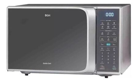 Microondas Bgh B228ds20i Plata 28 Litros Digital