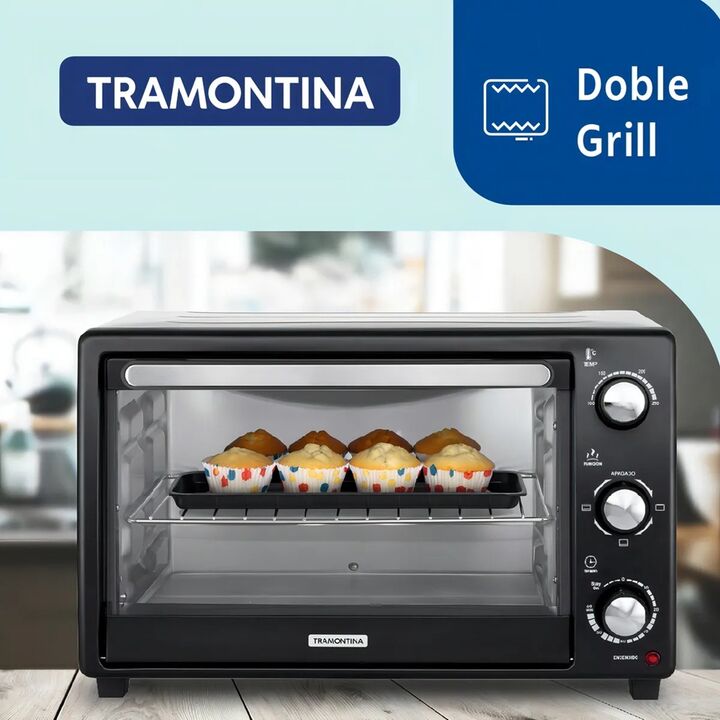 Horno Electrico Tramontina Glass Cook 40l - Vista 3